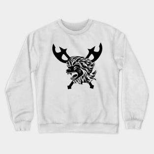 lion king fighter of the beast Crewneck Sweatshirt